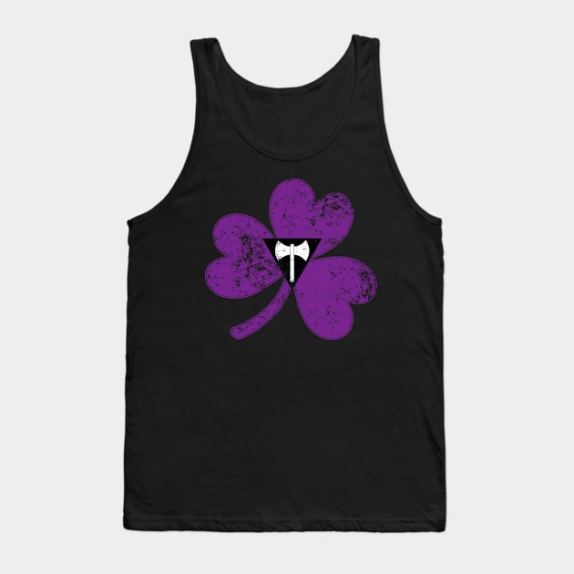 Lesbian Labrys Shamrock Pride Flag Tank Top by wheedesign